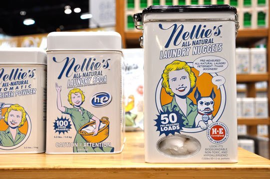 Nellie's Cleaning Supplies brings everyone back to the good ole days! There classic design just makes you smile everything you look at it. Their vintage design makes it stand out from the rest. 